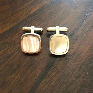 Vintage Fossil Swivel Cufflinks